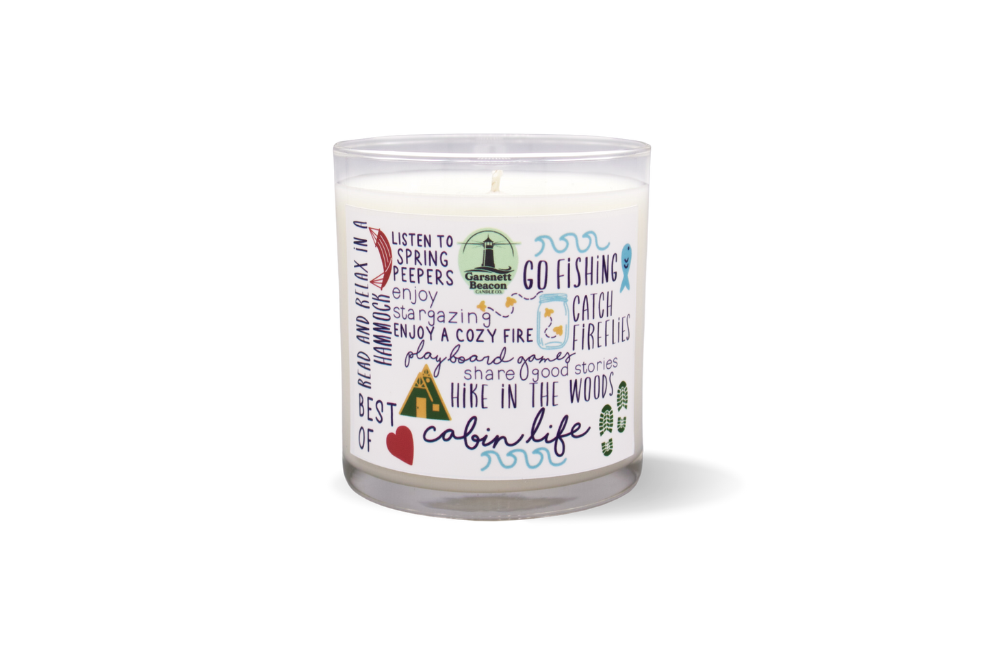 best of cabin life candle by garsnett beacon candle co.