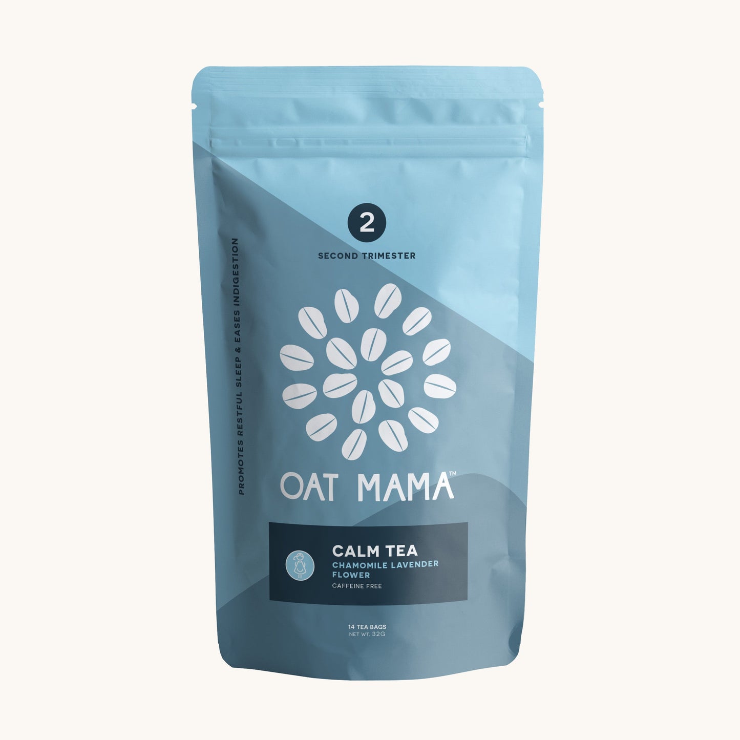 second trimester calm tea by oat mama