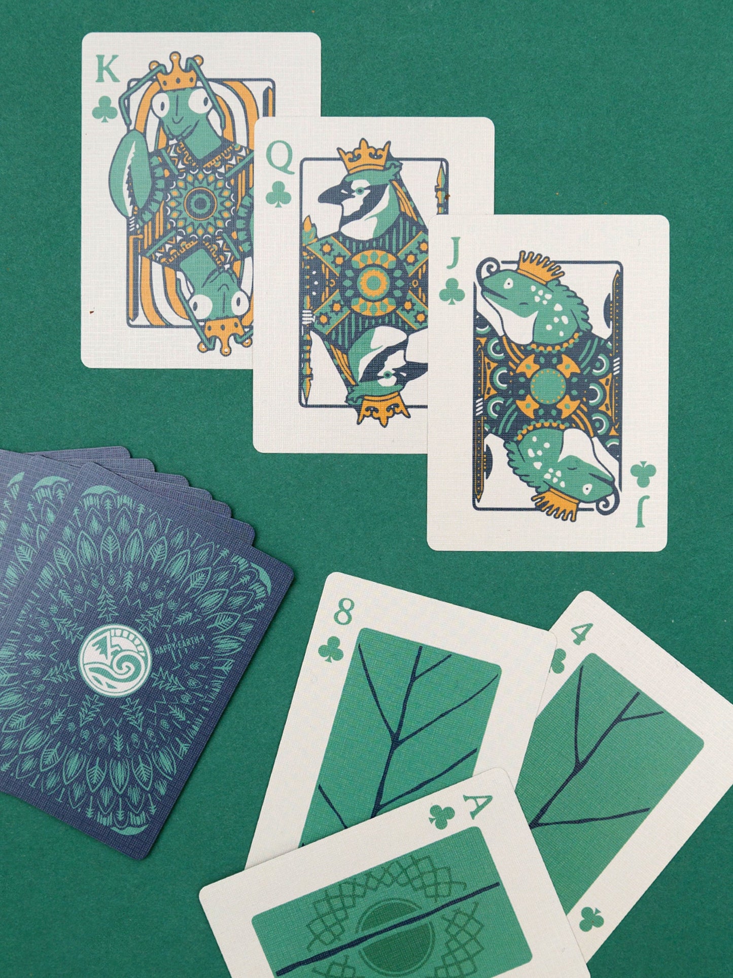 tree playing cards by happy earth