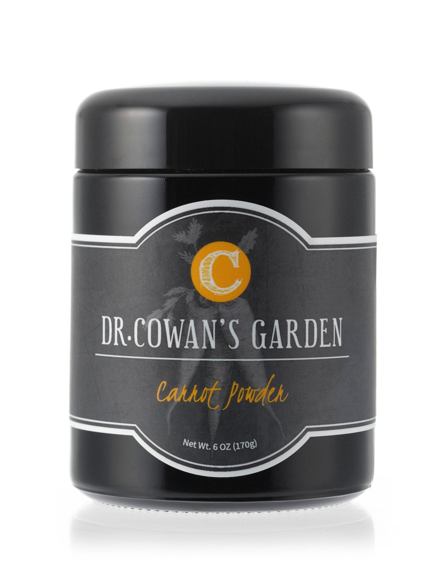 organic carrot powder by dr. cowan's garden