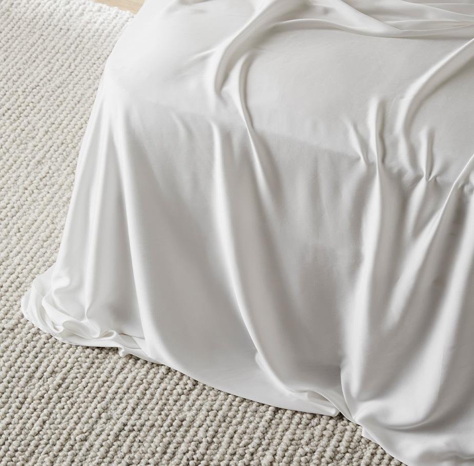 sateen+ flat sheet by ettitude