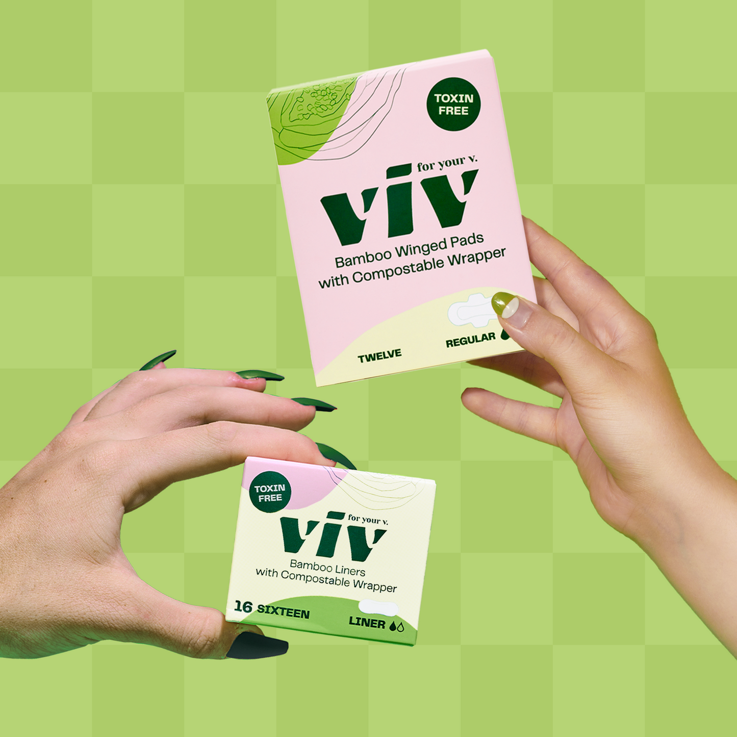 combo box: liners & pads by viv for your v