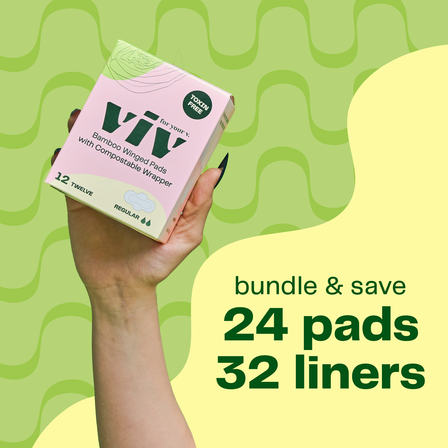 combo box: liners & pads by viv for your v