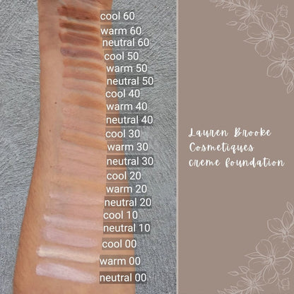 Crème Foundation by Lauren Brooke Cosmetiques