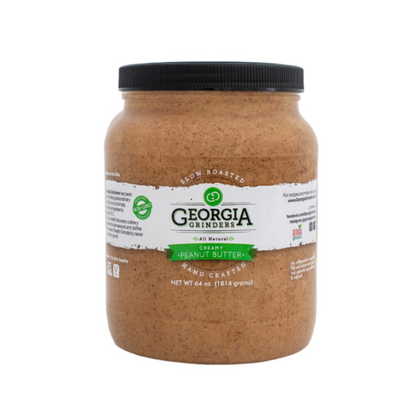 Georgia Grinders 64oz Bulk Tub of Creamy Peanut Butter - (CP-CL) by Georgia Grinders