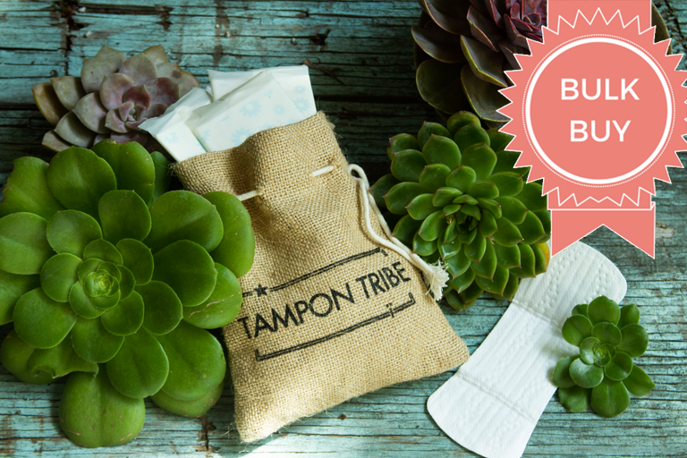 organic pads bulk buy! by tampon tribe