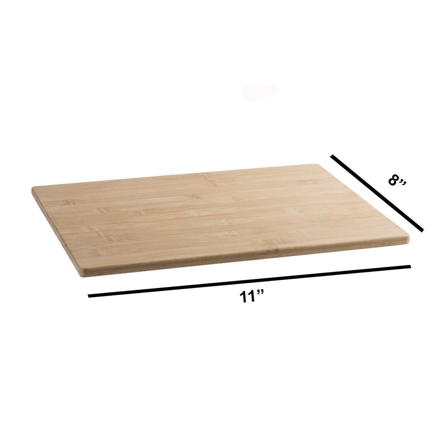 bamboo kitchen cutting board pack of 6 11"x 8"x 0.5" cheese and charcuterie by hammont