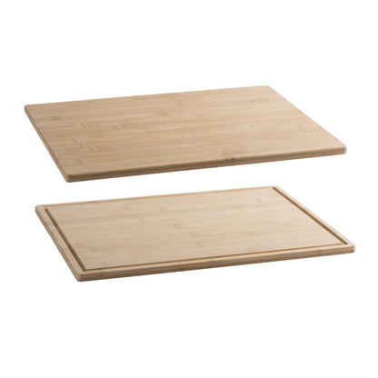 Bamboo Kitchen Cutting Board Pack Of 6 11"X 8"X 0.5" Cheese and Charcuterie by Hammont