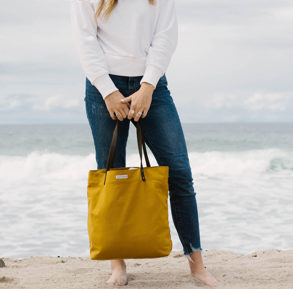 day tote mustard by made free®