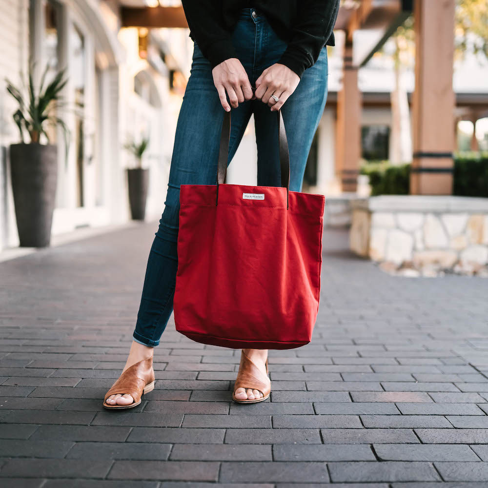 day tote red by made free®