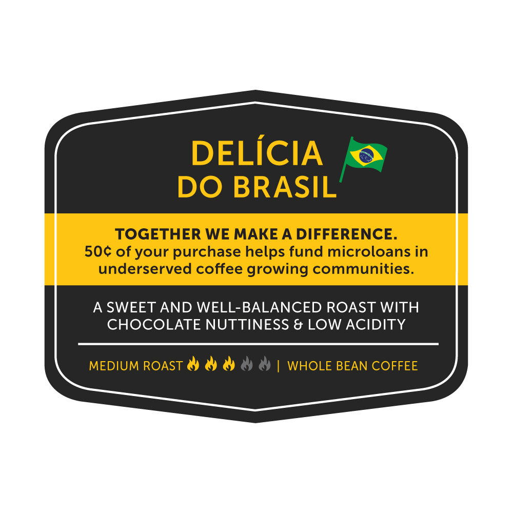 delícia do brasil by nossa familia coffee