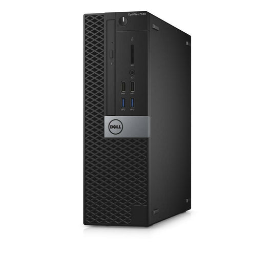 Dell Optiplex 7040 SFF Desktop PC- 6th Gen 3.3GHz Intel Quad Core i5, 8GB-24GB RAM, Hard Drive or Solid State Drive, Win 10 PRO by Computers 4 Less