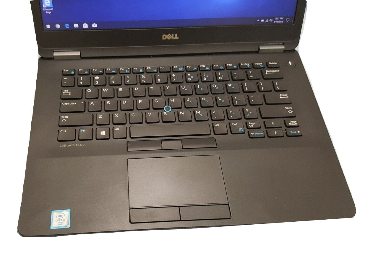 dell latitude e7470 14" laptop- 6th gen 2.4ghz intel core i5, 8gb-16gb ram, solid state drive, win 10 by computers 4 less