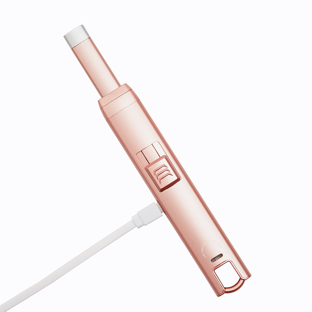 candle lighter - rose gold by the usb lighter company