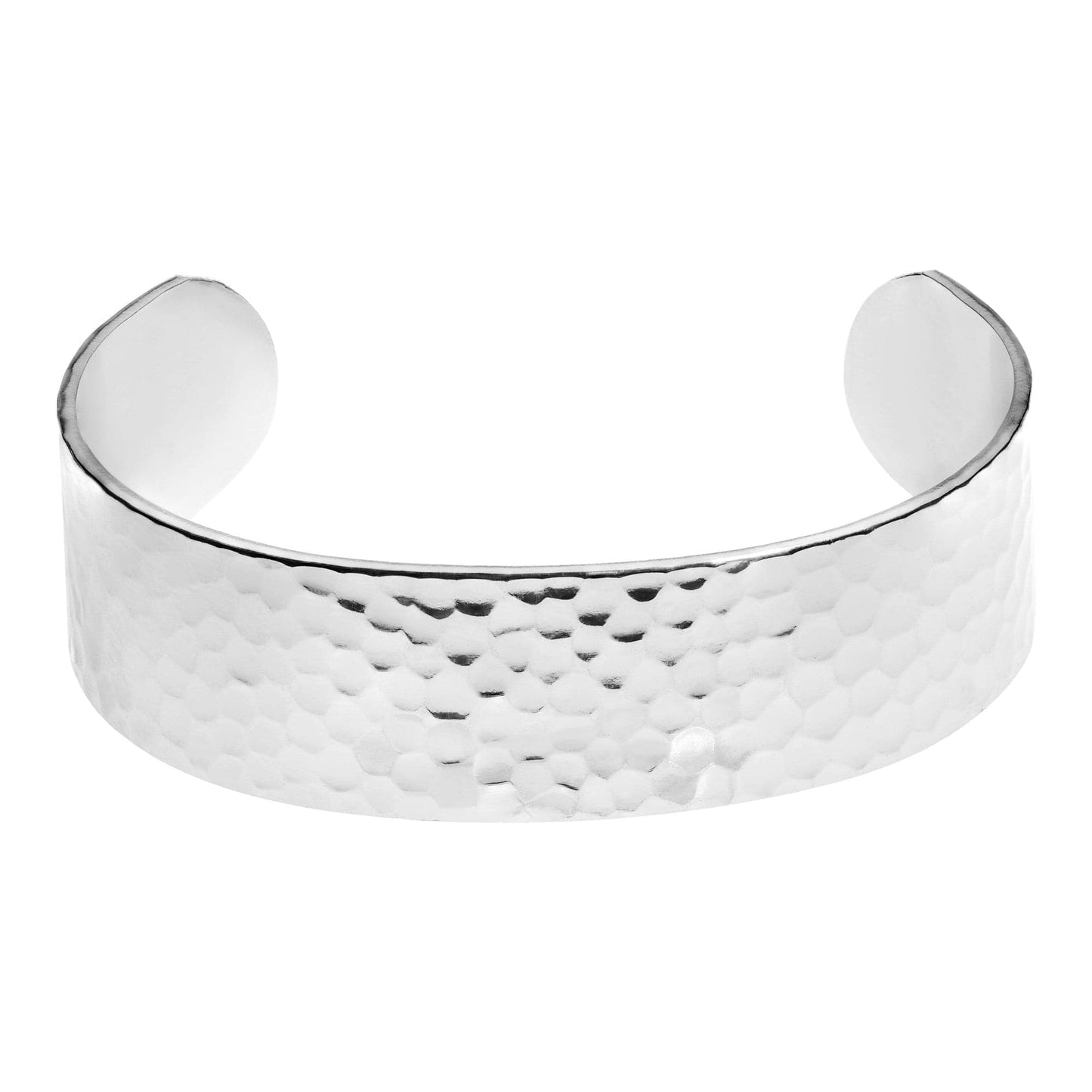 3/4 inch hammered cuff by eklexic