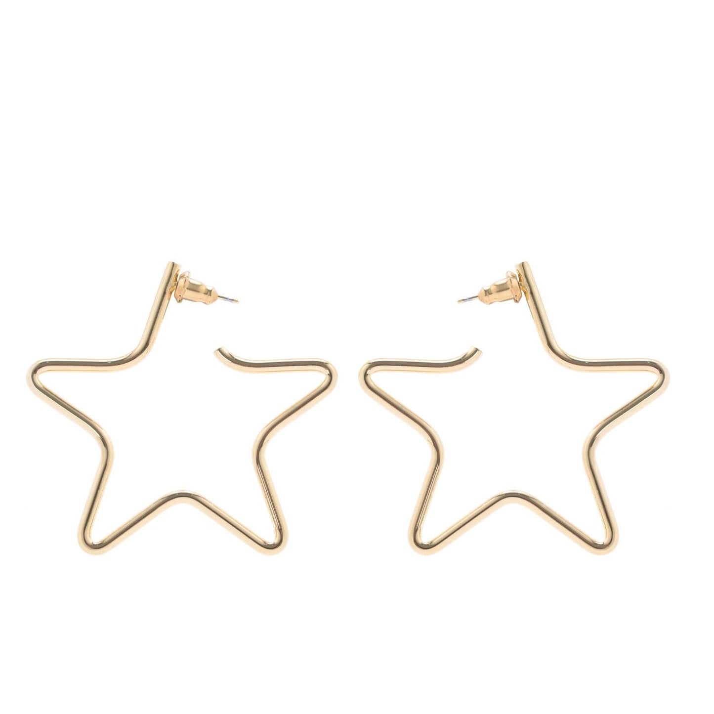 medium full star earrings by eklexic