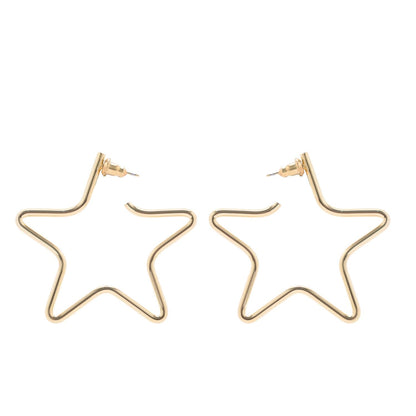 Medium Full Star Earrings by eklexic