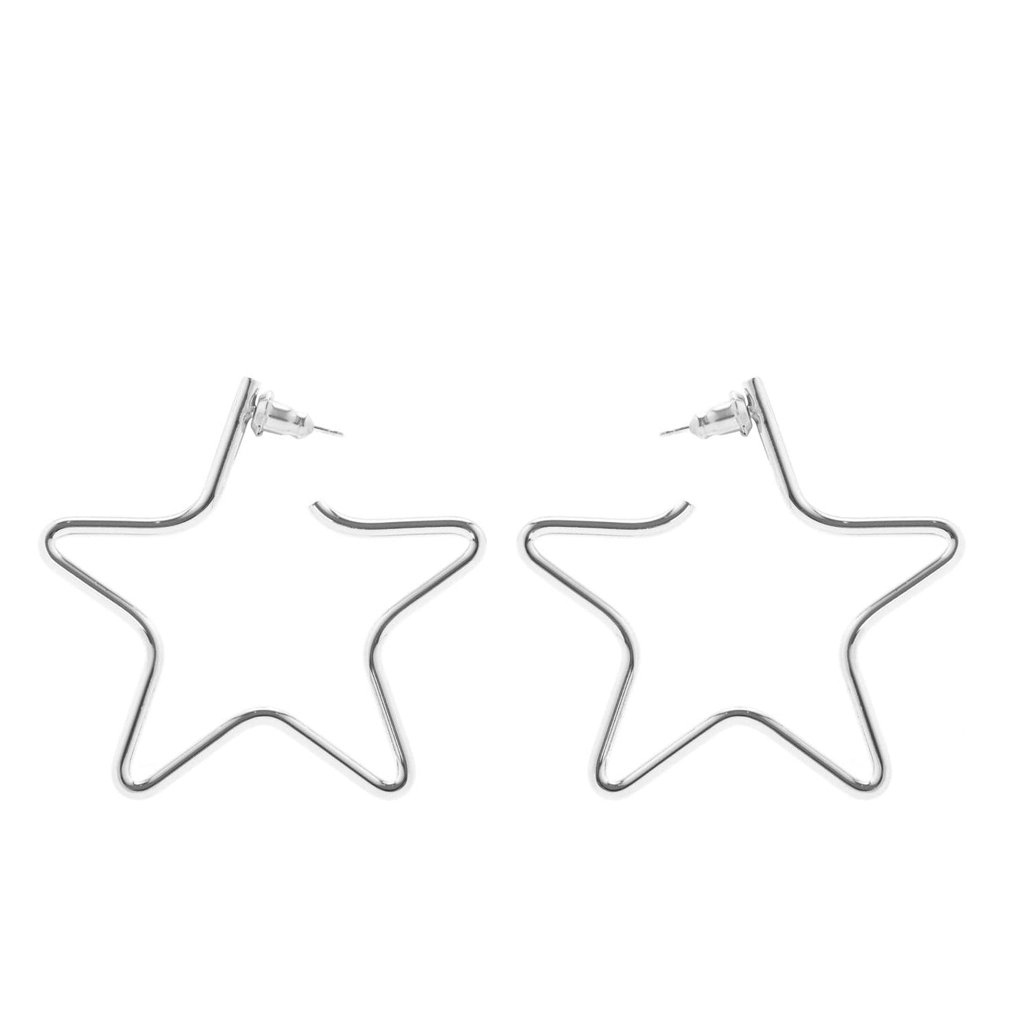 medium full star earrings by eklexic