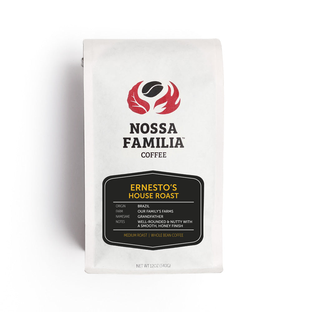 ernesto's house roast by nossa familia coffee