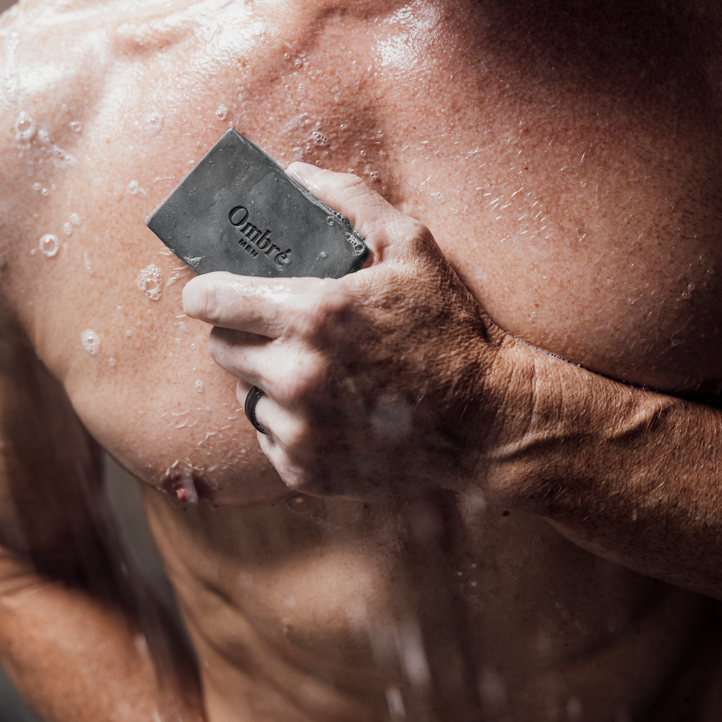 charcoal body bar by ombré men