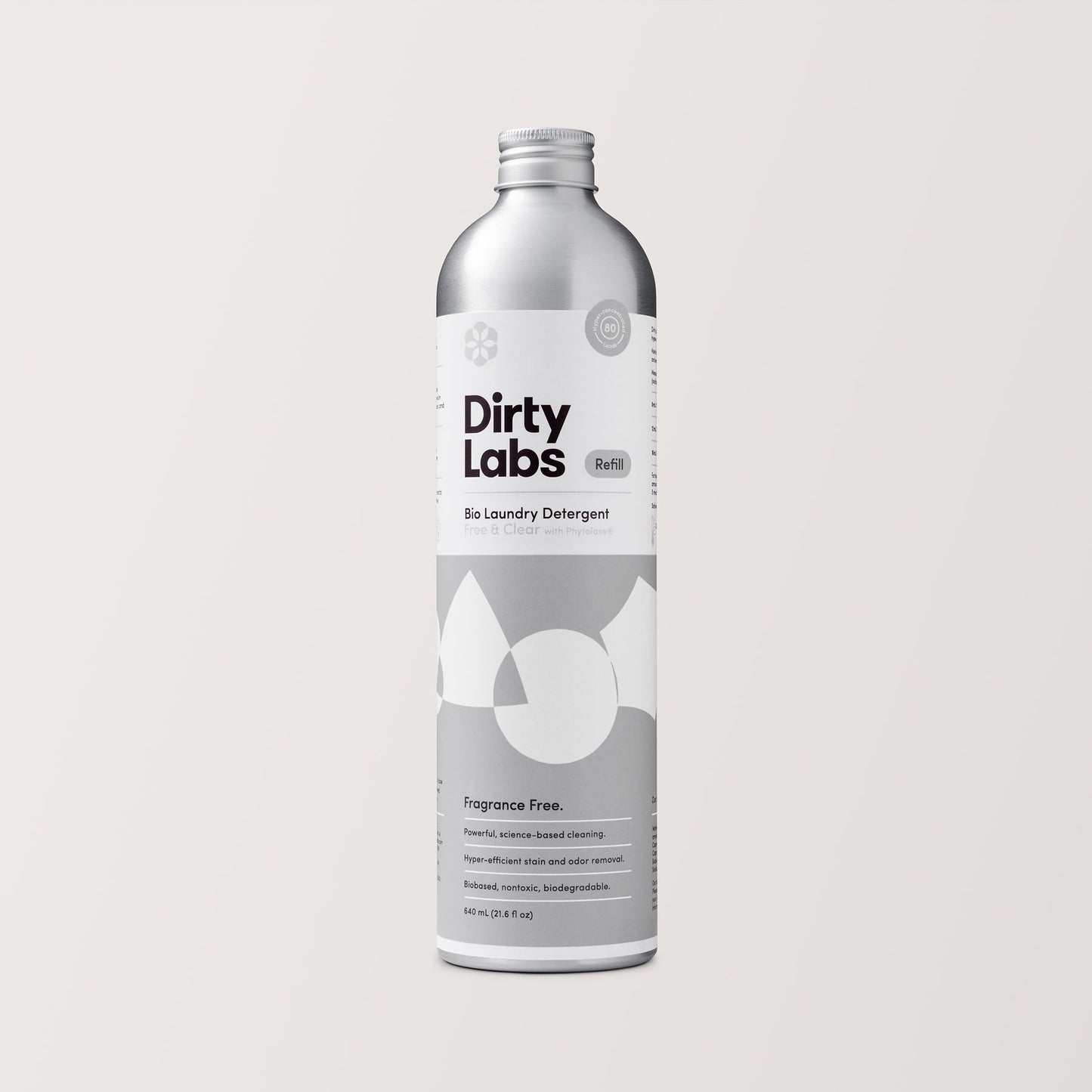 dirty labs free & clear bio laundry detergent by farm2me