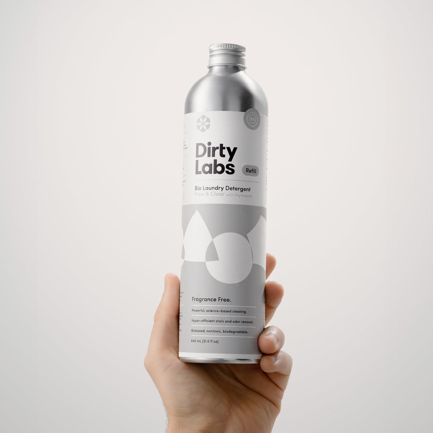 dirty labs free & clear bio laundry detergent by farm2me