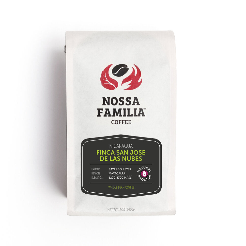 nicaragua - finca san jose de las nubes - natural process by nossa familia coffee