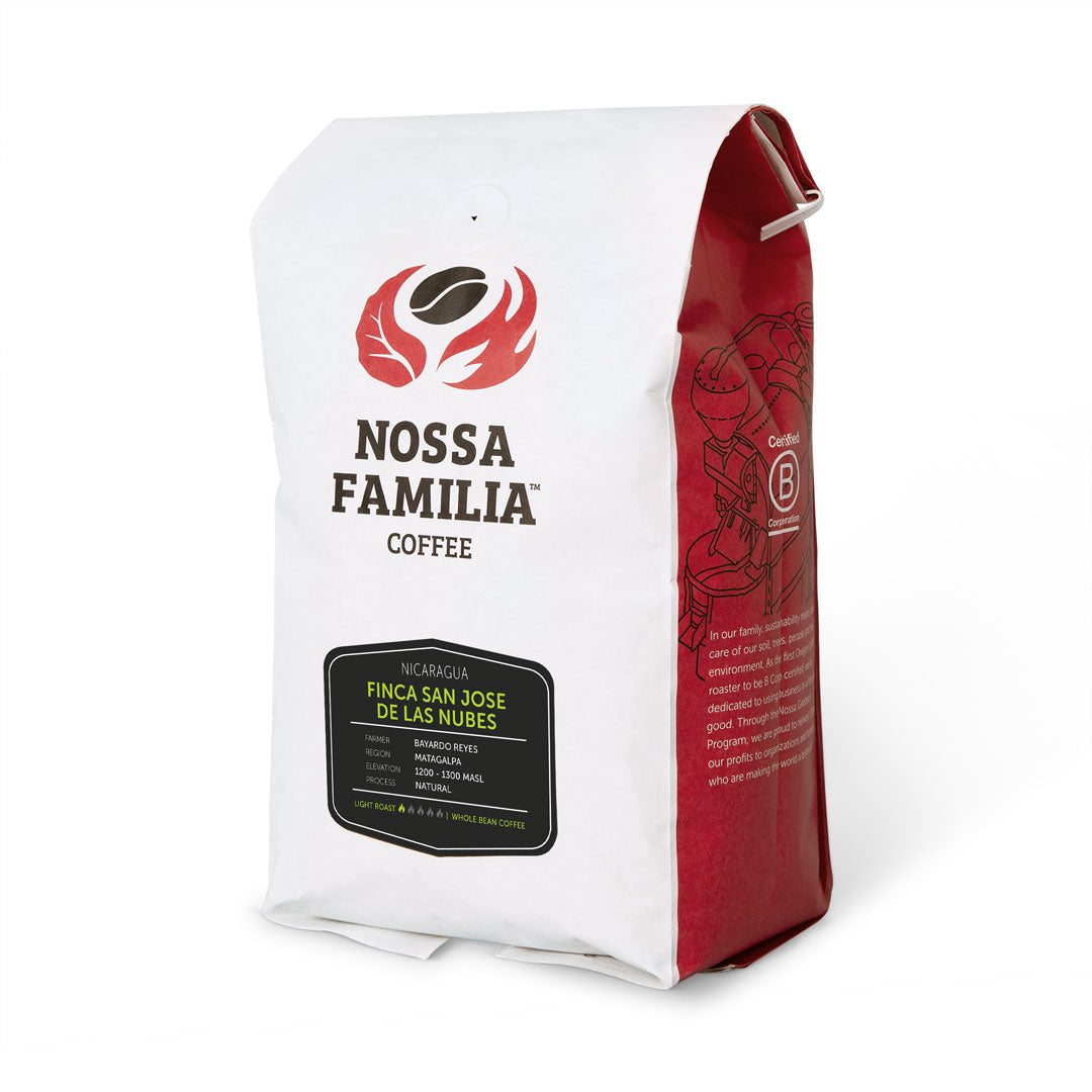 nicaragua - finca san jose de las nubes - natural process by nossa familia coffee