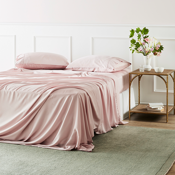 signature sateen flat sheet by ettitude