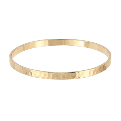 Hammered Bangle by eklexic