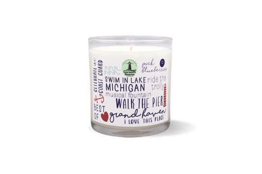 Best of Grand Haven, Michigan Candle by Garsnett Beacon Candle Co.