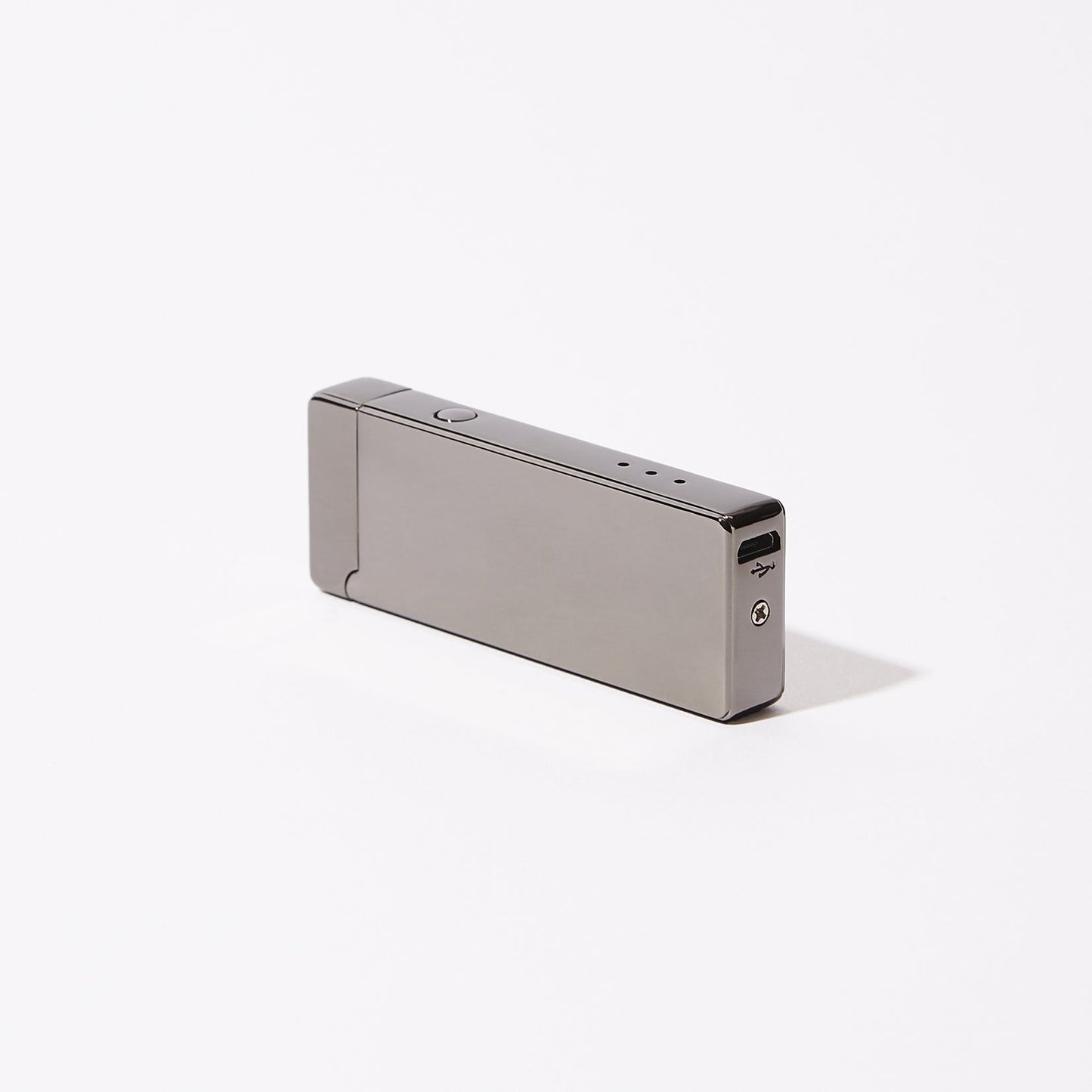 slim - gun metal by the usb lighter company