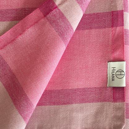 Samara Sustainable Turkish Towel Pink by Eco Hilana