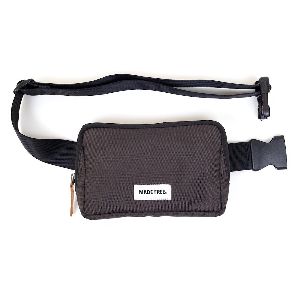 hip pack aw charcoal by made free®