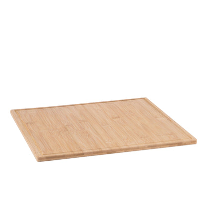 Bamboo Cutting Board Tray 16x16x0.5 Inches  45.72 X 45.72 X 1.27 cm  Eco Friendly by Hammont