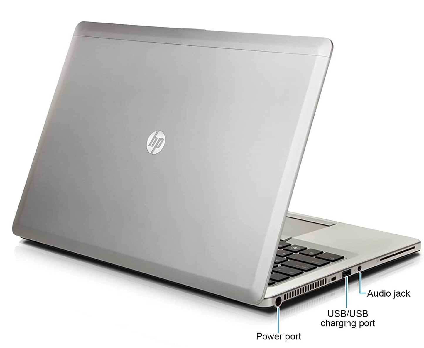 hp elitebook folio 9470m 14." laptop- 3rd gen intel dual core i5, 8gb-16gb ram, hard drive or solid state drive, win 10 pro by computers 4 less