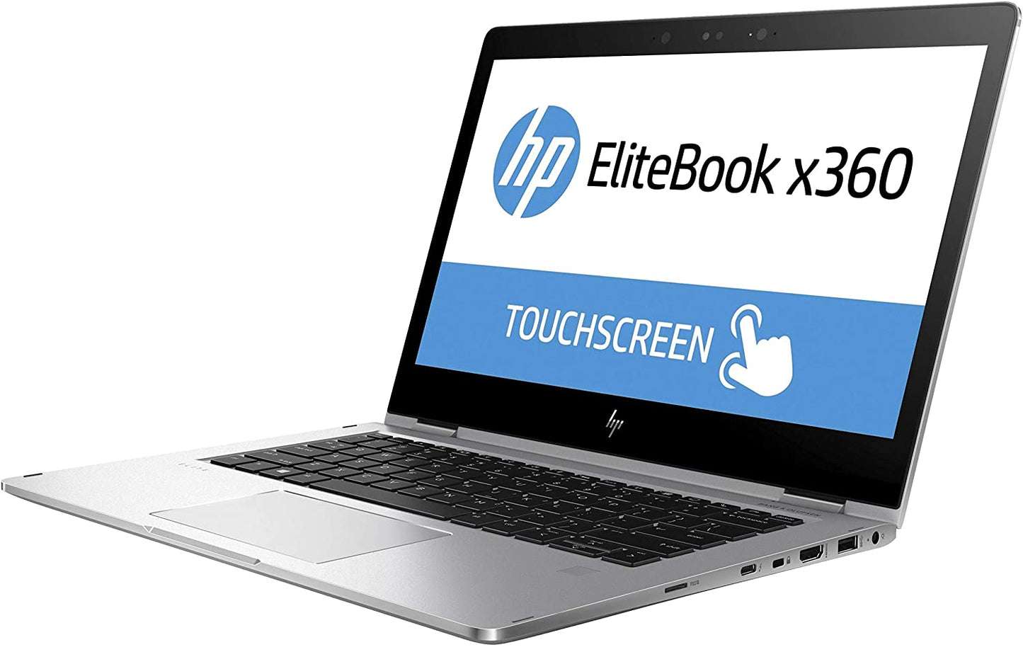 touchscreen hp x360 1030 g2 13.3" laptop/ tablet convertible- 7th gen 2.8ghz intel core i7, 8gb ram, solid state drive, win 10 by computers 4 less