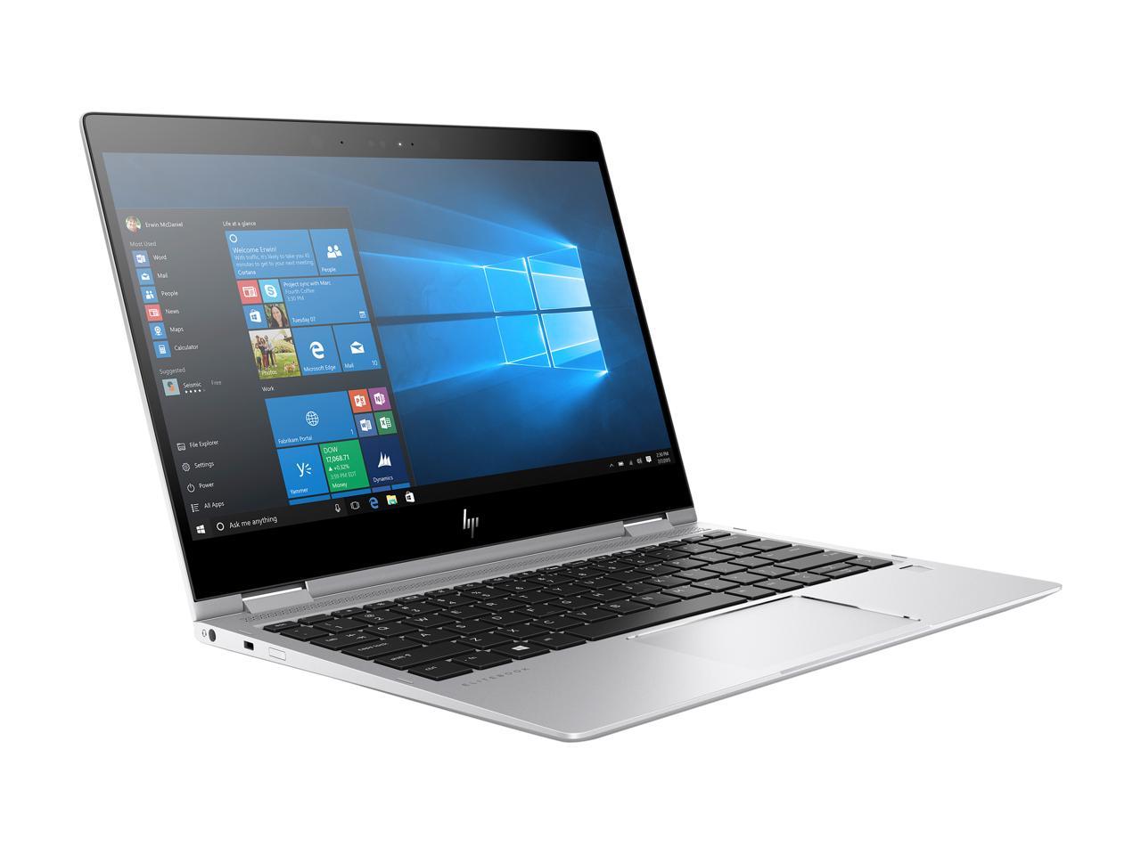 touchscreen hp x360 1020 g2 12.5" laptop/ tablet convertible- 7th gen 2.8ghz intel core i7, 8gb ram, solid state drive, win 10 by computers 4 less