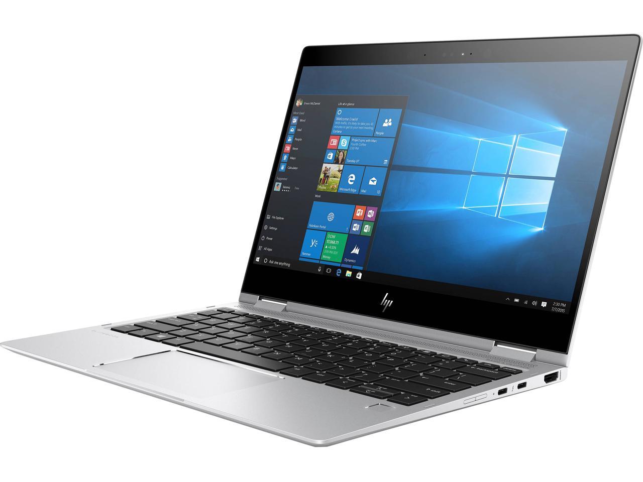 touchscreen hp x360 1020 g2 12.5" laptop/ tablet convertible- 7th gen 2.8ghz intel core i7, 8gb ram, solid state drive, win 10 by computers 4 less