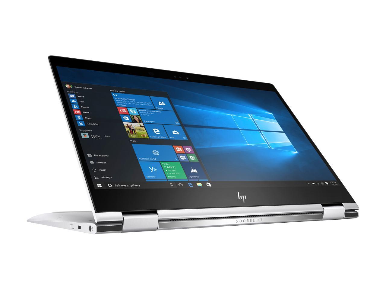 touchscreen hp x360 1020 g2 12.5" laptop/ tablet convertible- 7th gen 2.8ghz intel core i7, 8gb ram, solid state drive, win 10 by computers 4 less