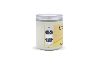 Hello Sunshine Pet Odor Eliminator Candle by Garsnett Beacon Candle Co.