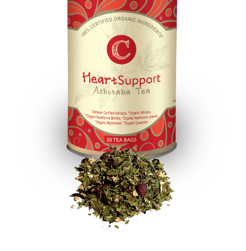 ashitaba tea – heart support by dr. cowan's garden