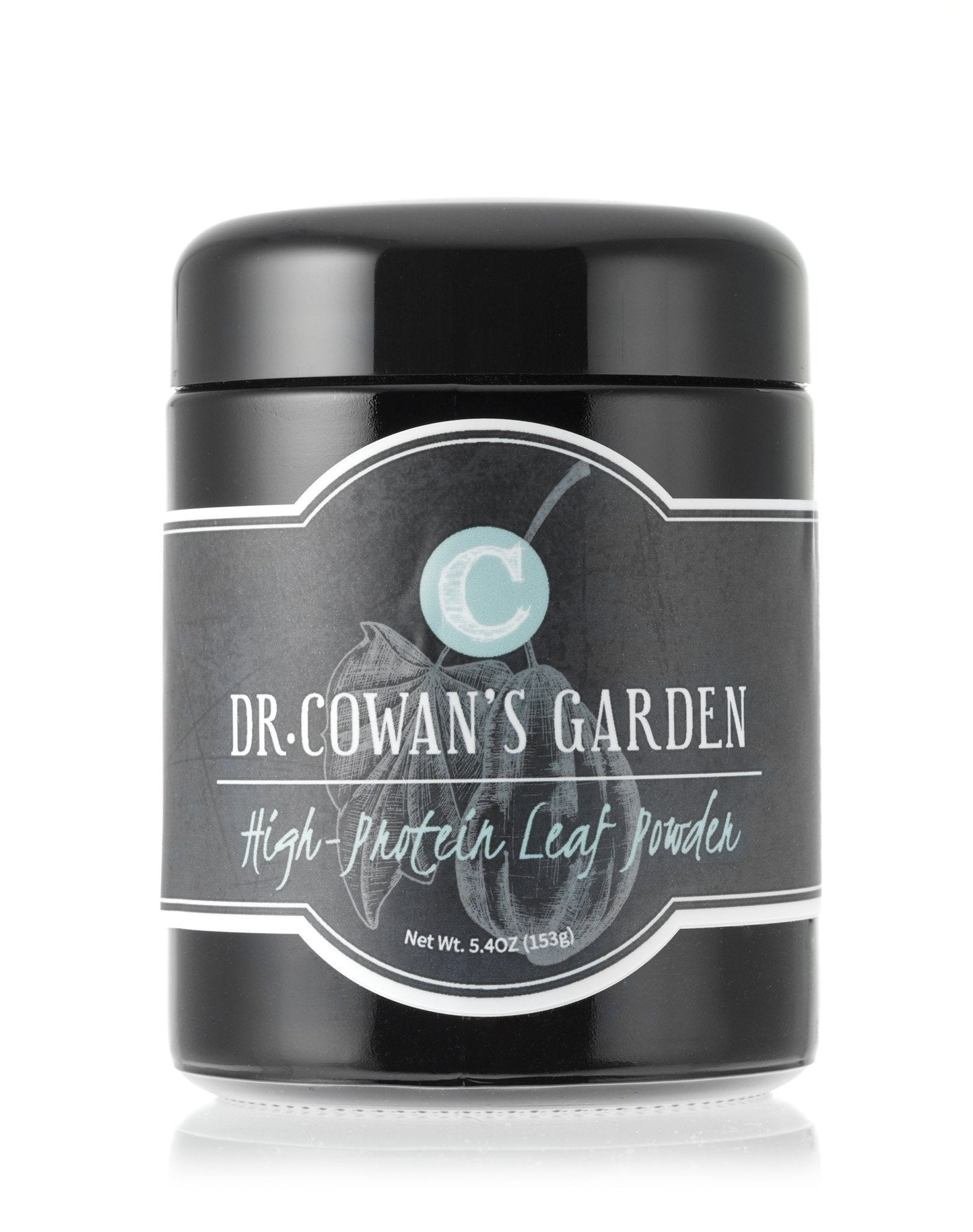 organic high-protein leaf powder by dr. cowan's garden