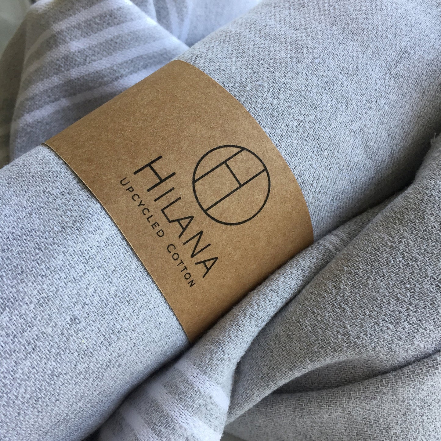 pure series: sustainable turkish towel - gray by eco hilana