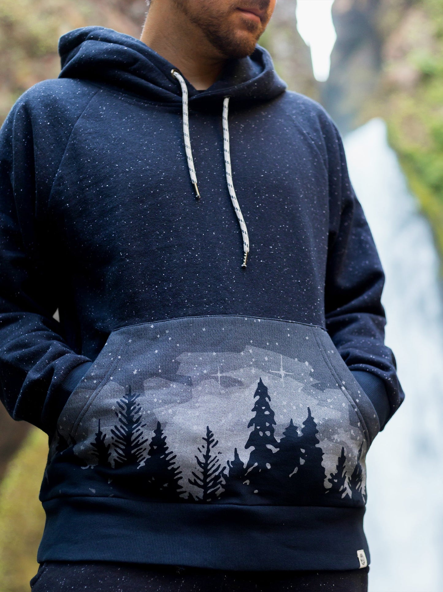 starlit night hoodie by happy earth