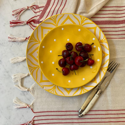 Kayseri Tablecloth Set - Red by Eco Hilana