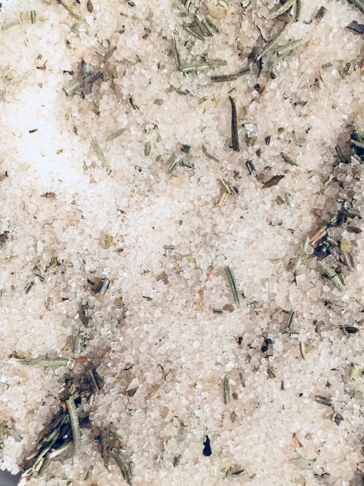 rosemary sage infused artisan culinary sugar by beach house teas