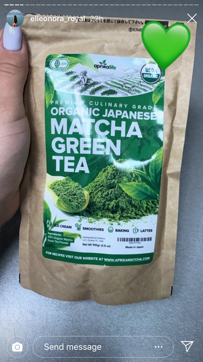 Organic Japanese Matcha Green Tea Powder by Aprika Life