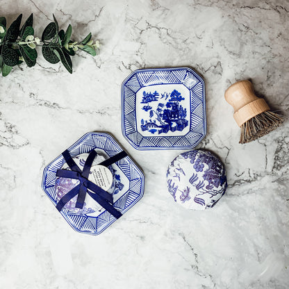 Chinoiserie Soap & Dish Set by Gia Roma