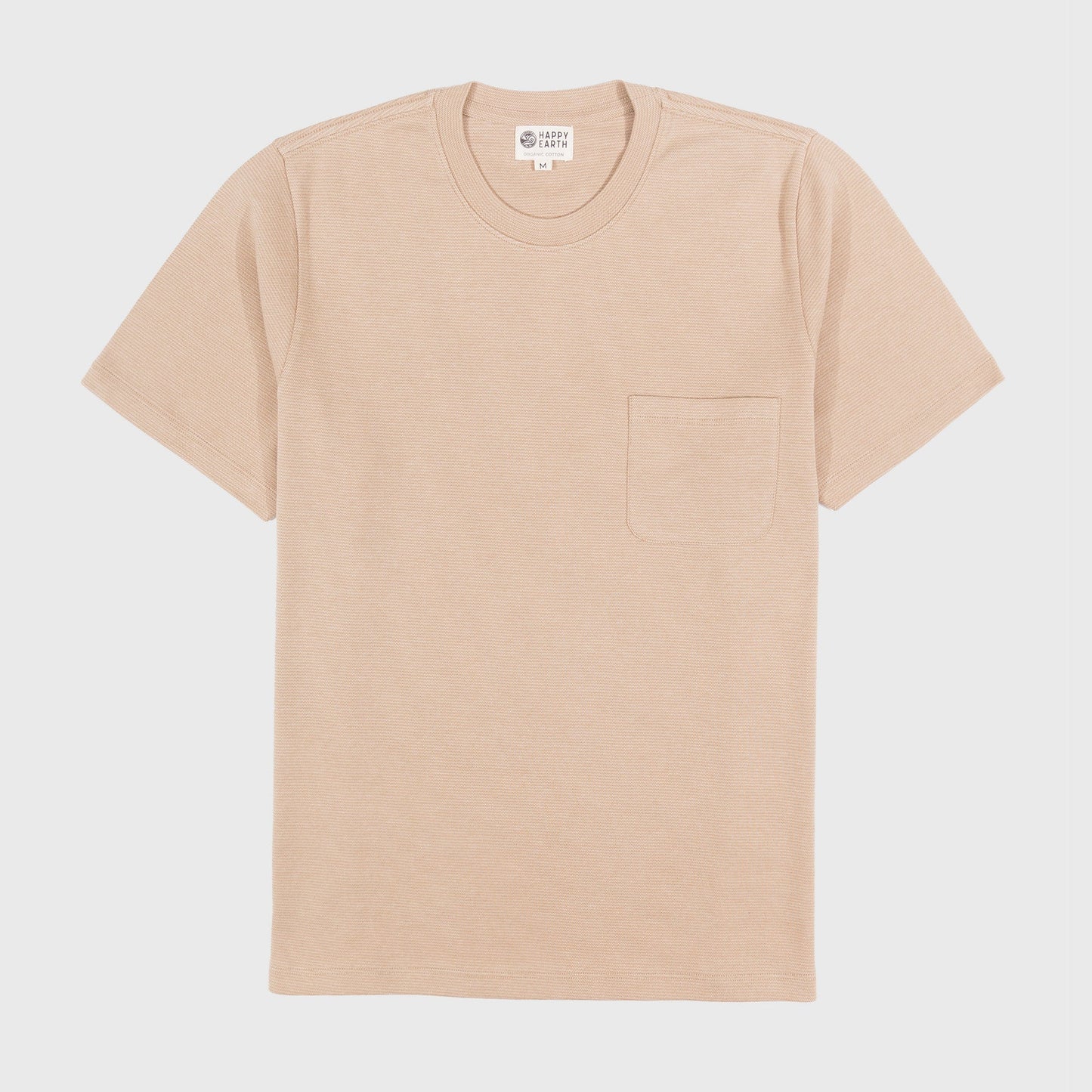 premium-weight tee | beech wood by happy earth